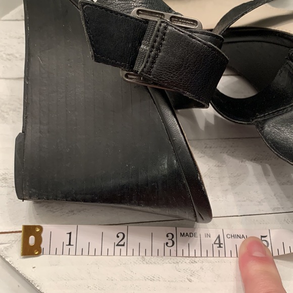 Franco Sarto Leather Sandals 9.5M - Picture 10 of 10